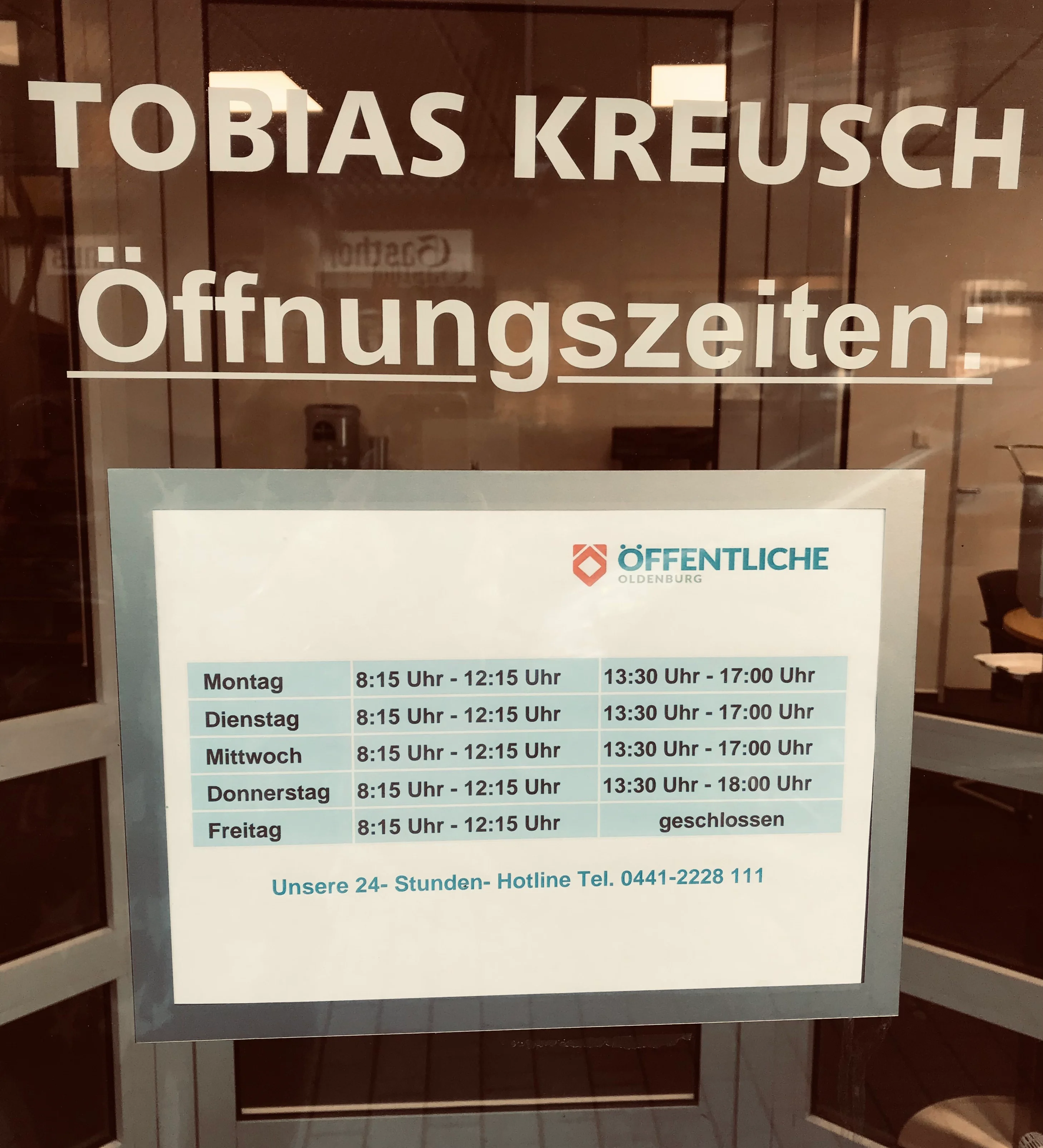 Bild 2 Öffentliche Oldenburg - Tobias Kreusch in Visbek