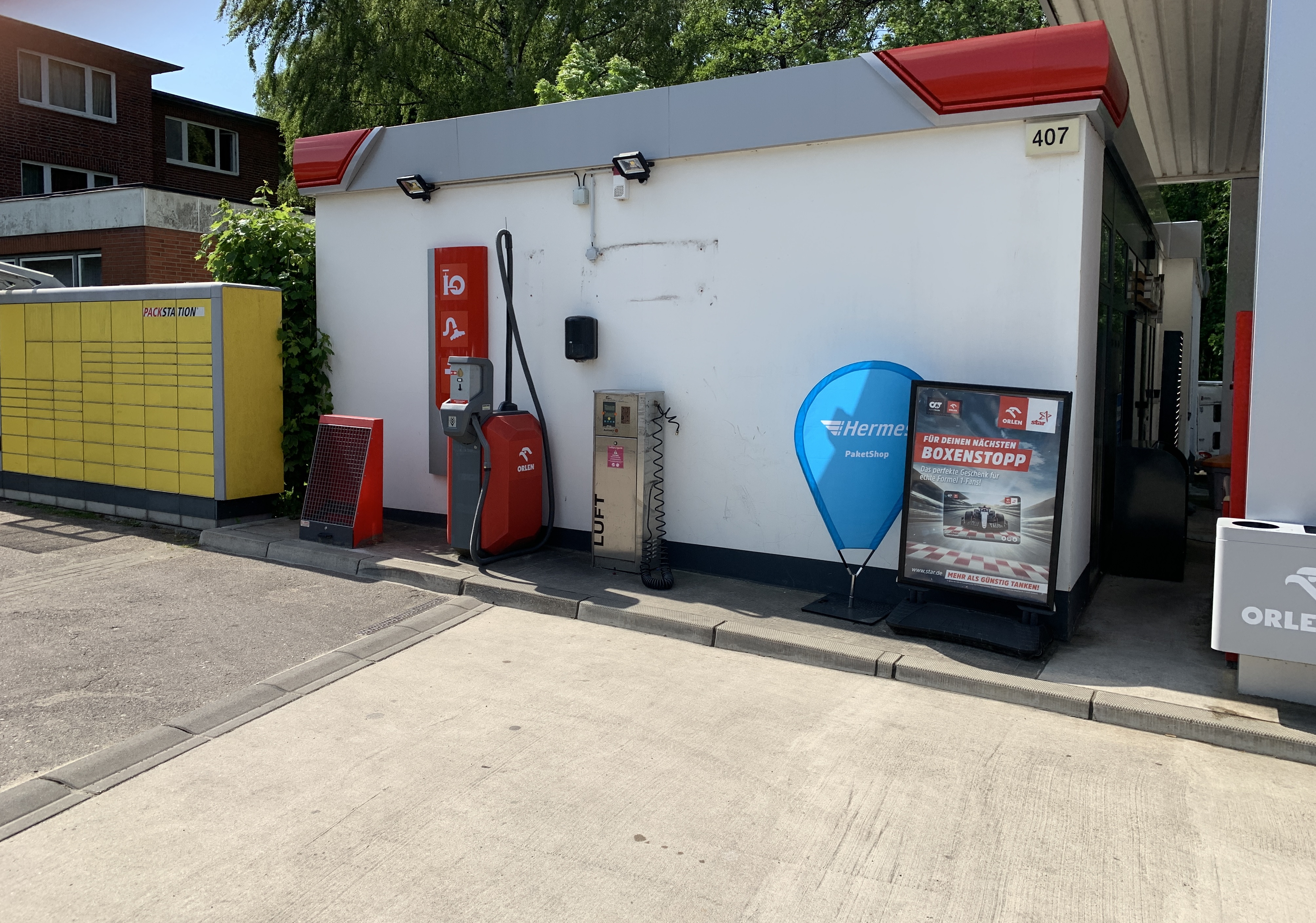 Bild 2 ORLEN Tankstelle in Hamburg