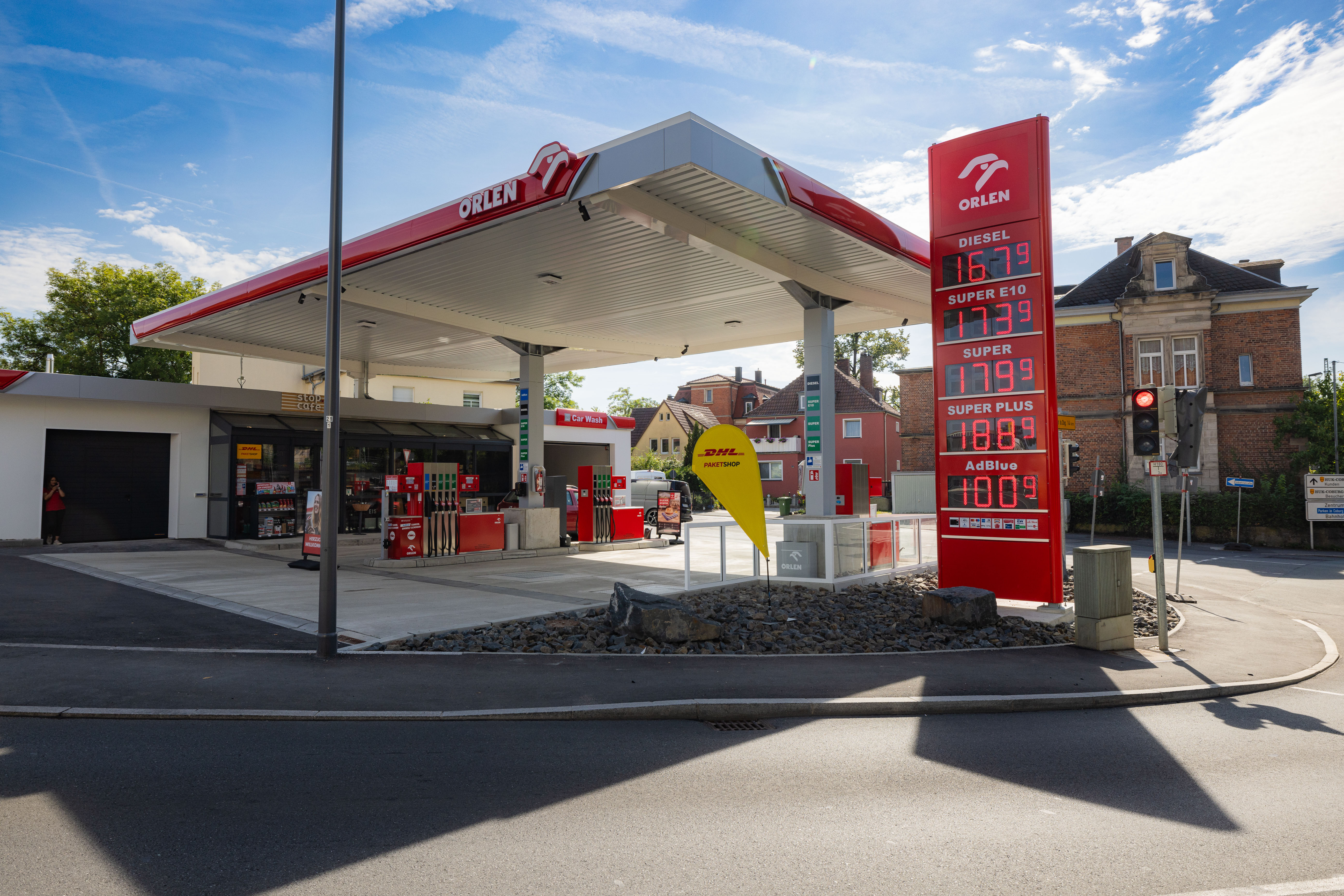 Bild 1 ORLEN Tankstelle in Coburg