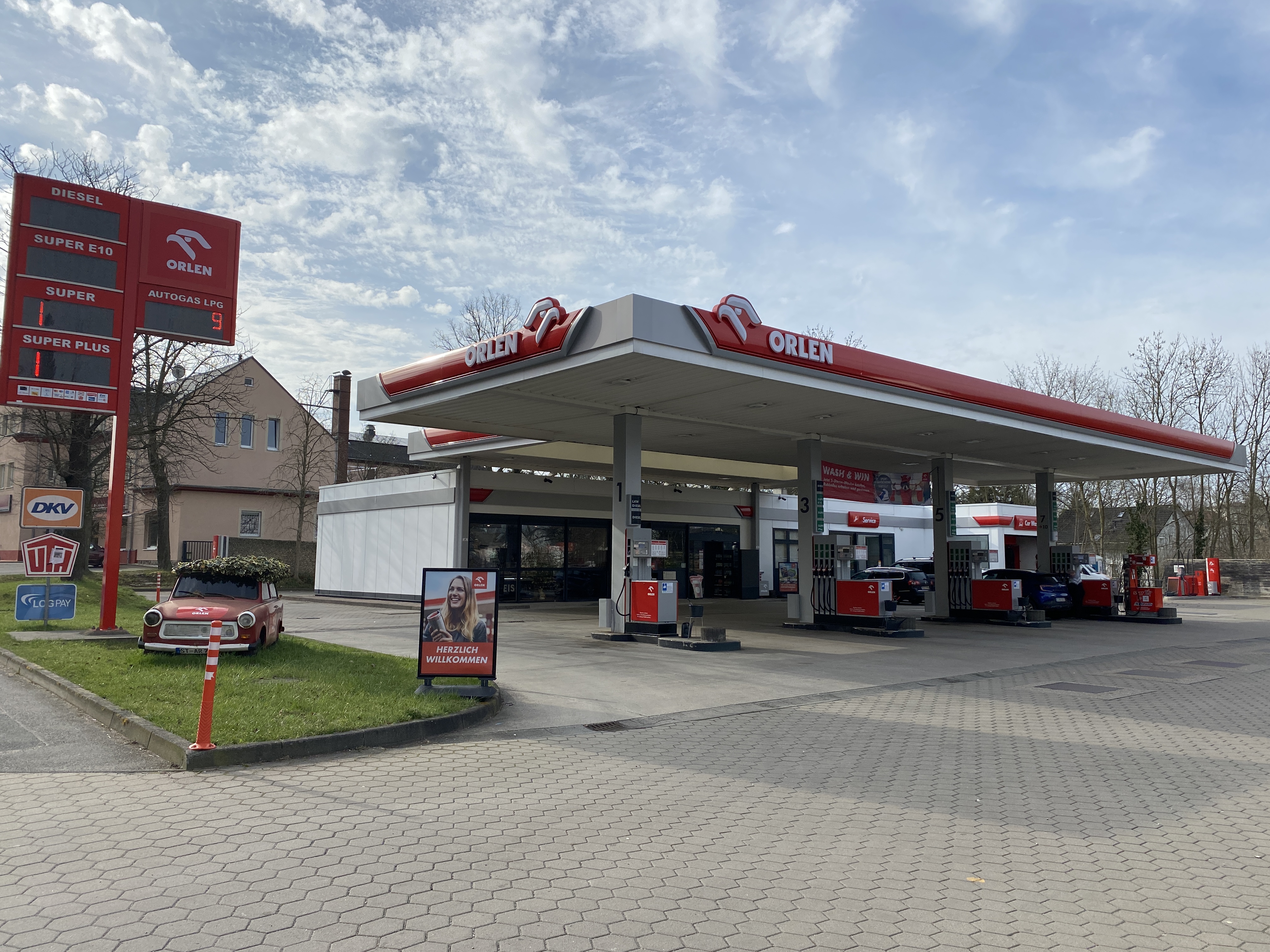 Bild 1 ORLEN Tankstelle in Chemnitz