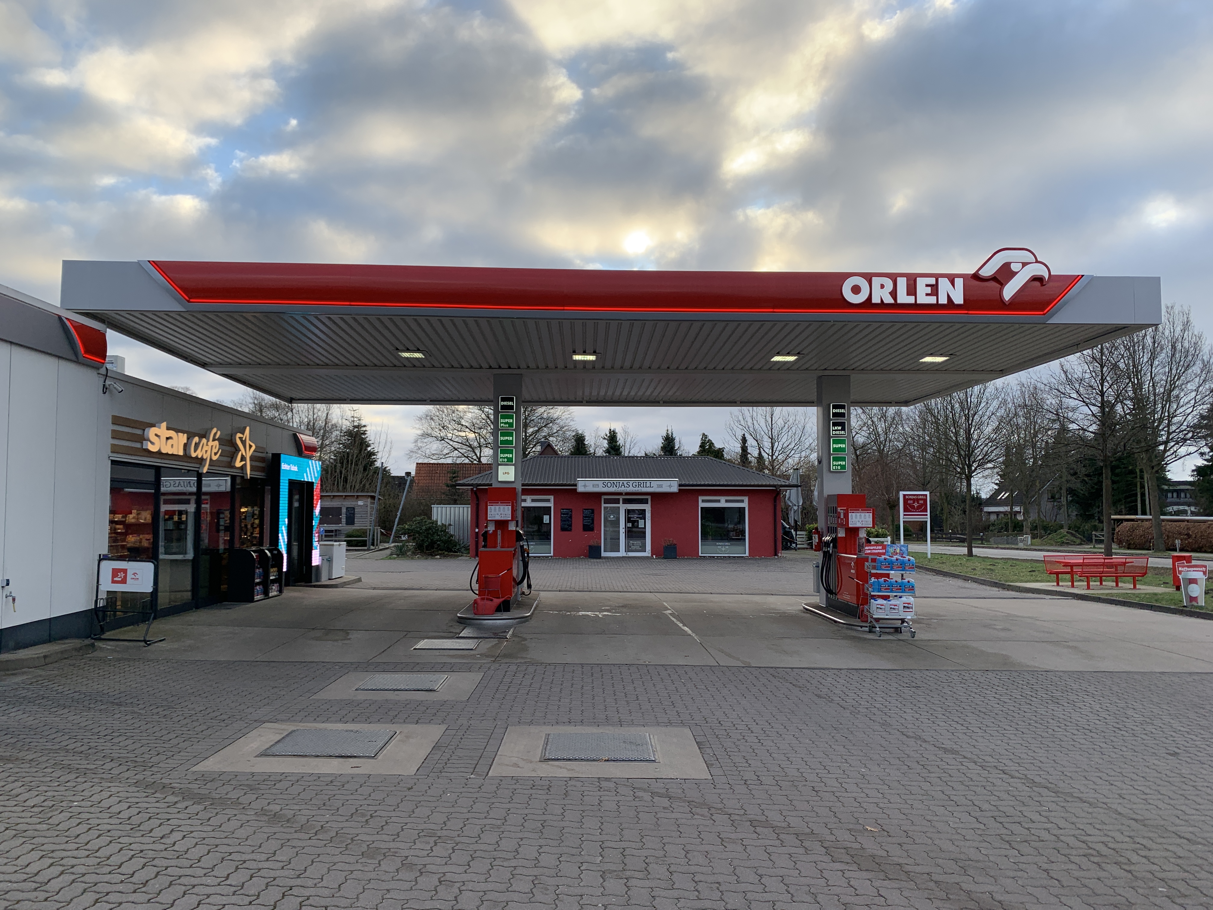 Bild 4 ORLEN Tankstelle in Kastorf