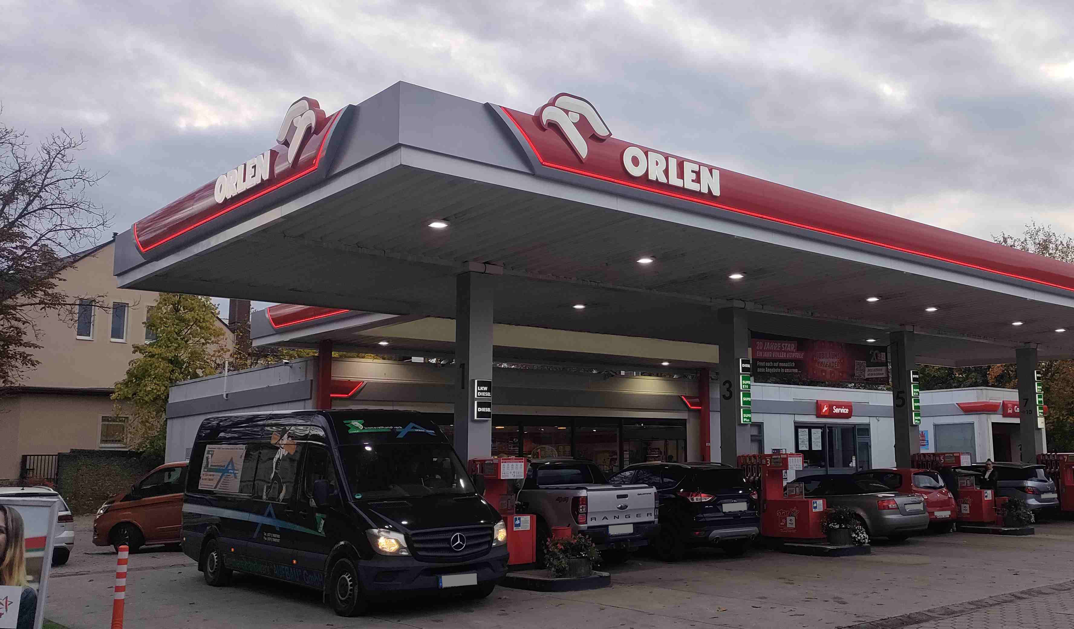 Bild 3 ORLEN Tankstelle in Chemnitz