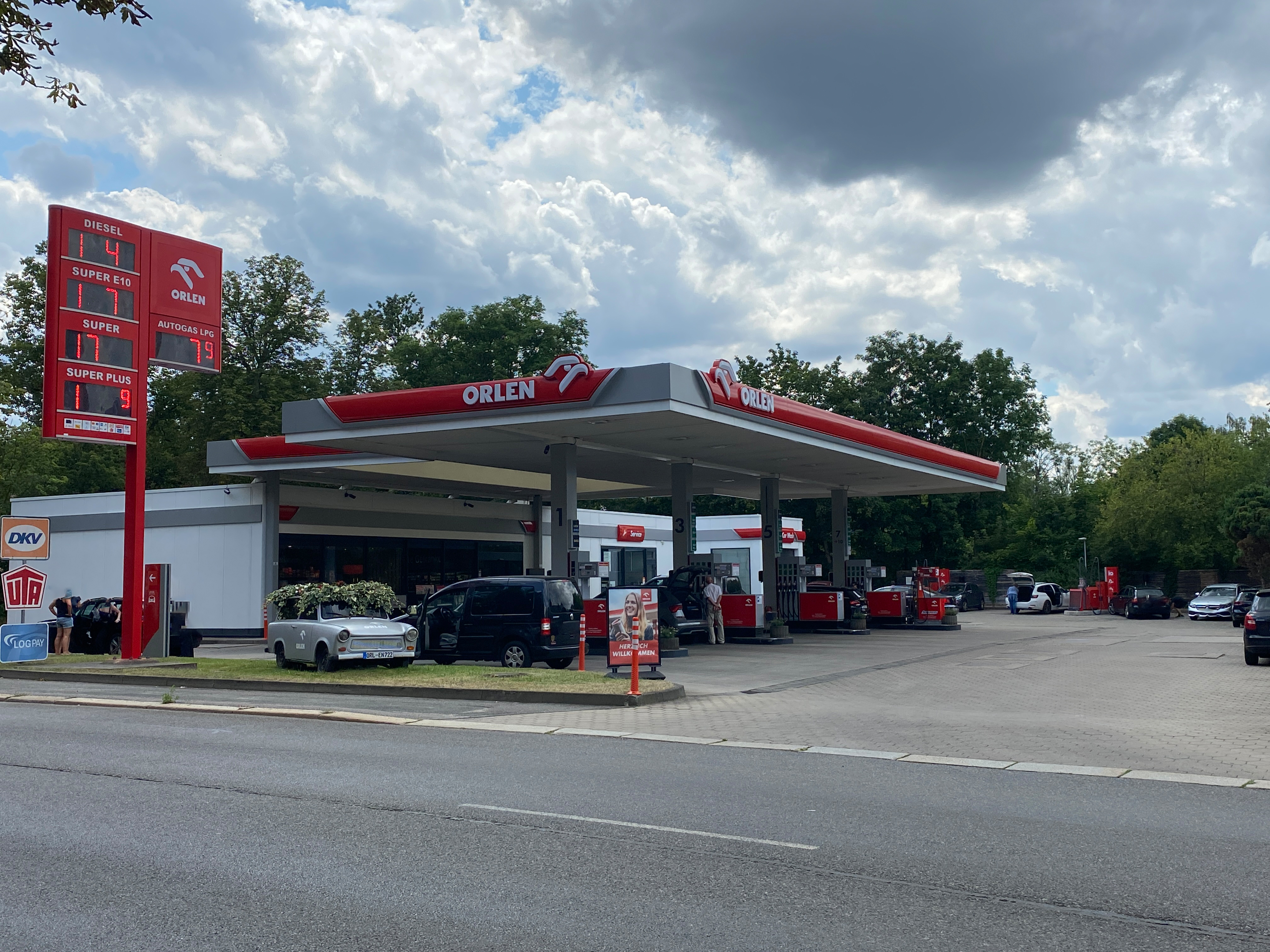 Bild 32 ORLEN Tankstelle in Chemnitz