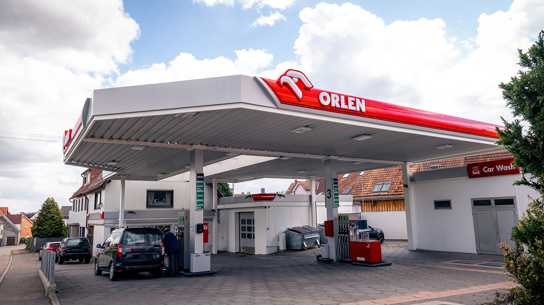 Bild 1 ORLEN Tankstelle in Birkenfeld