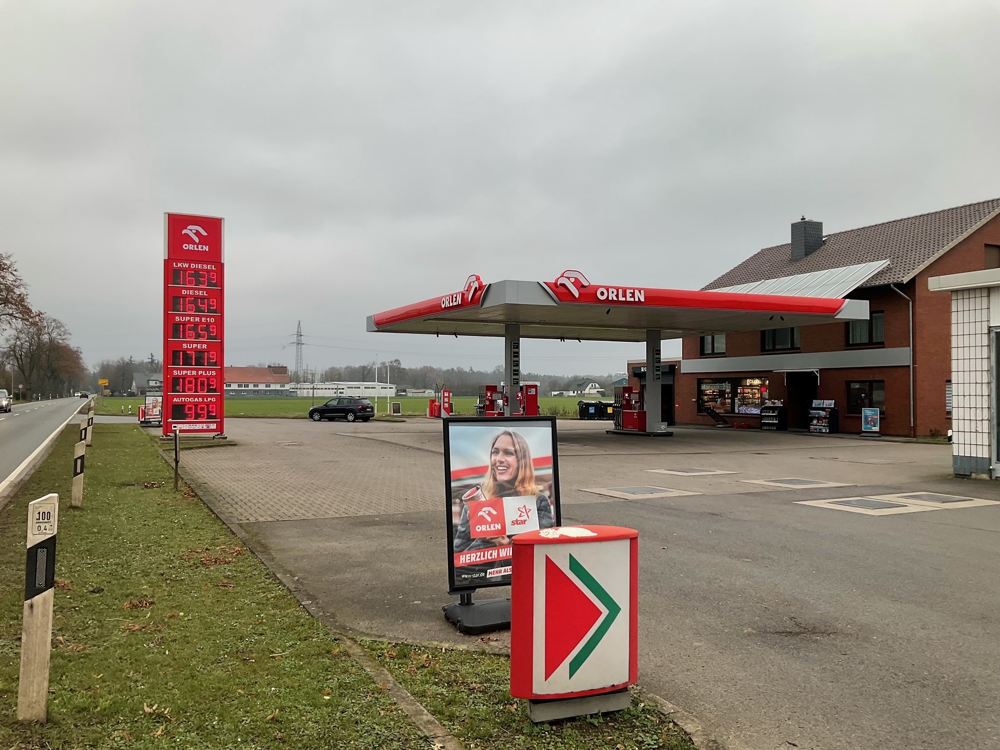 Bild 1 ORLEN Tankstelle in Leese