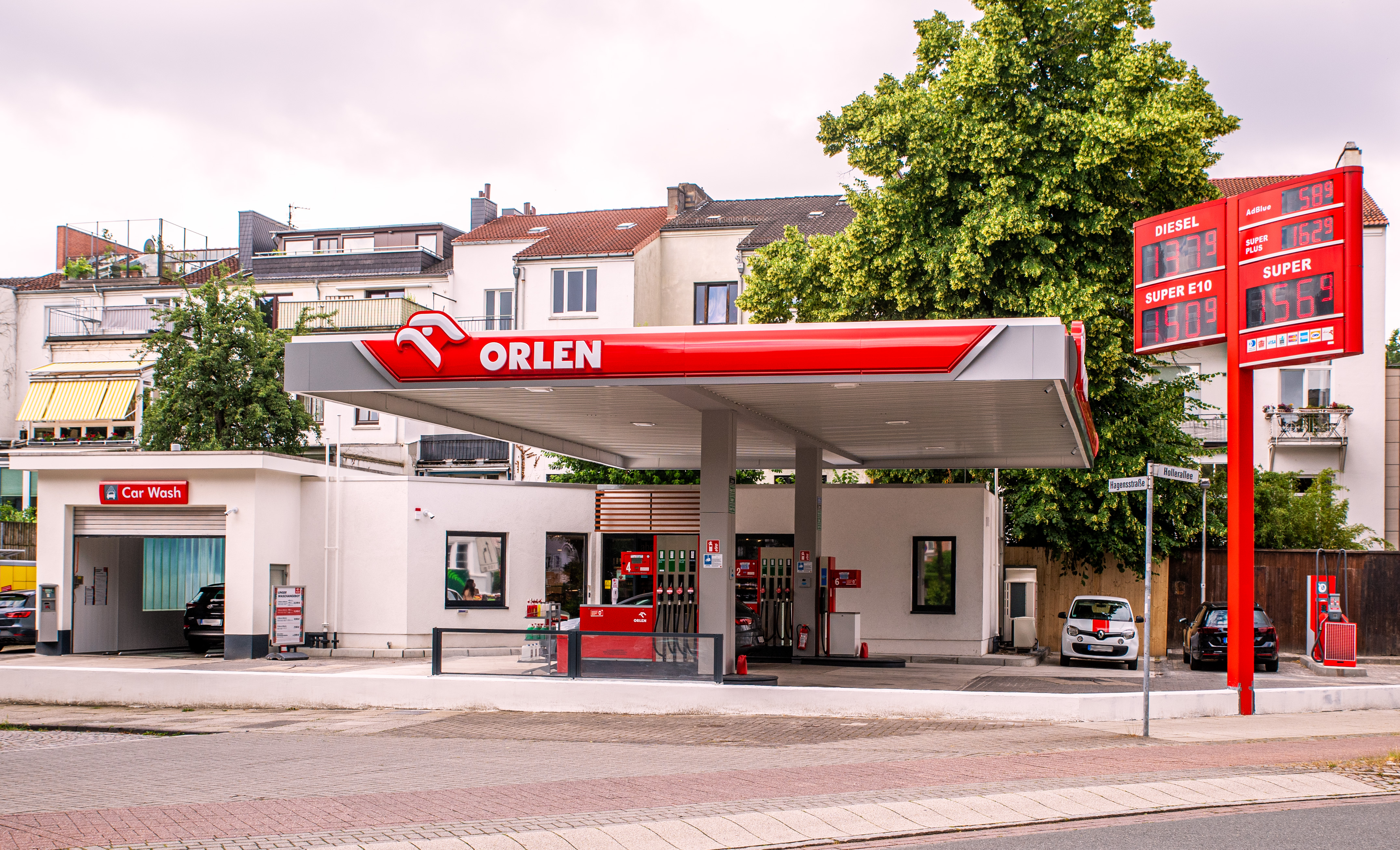 Bild 1 ORLEN Tankstelle in Bremen