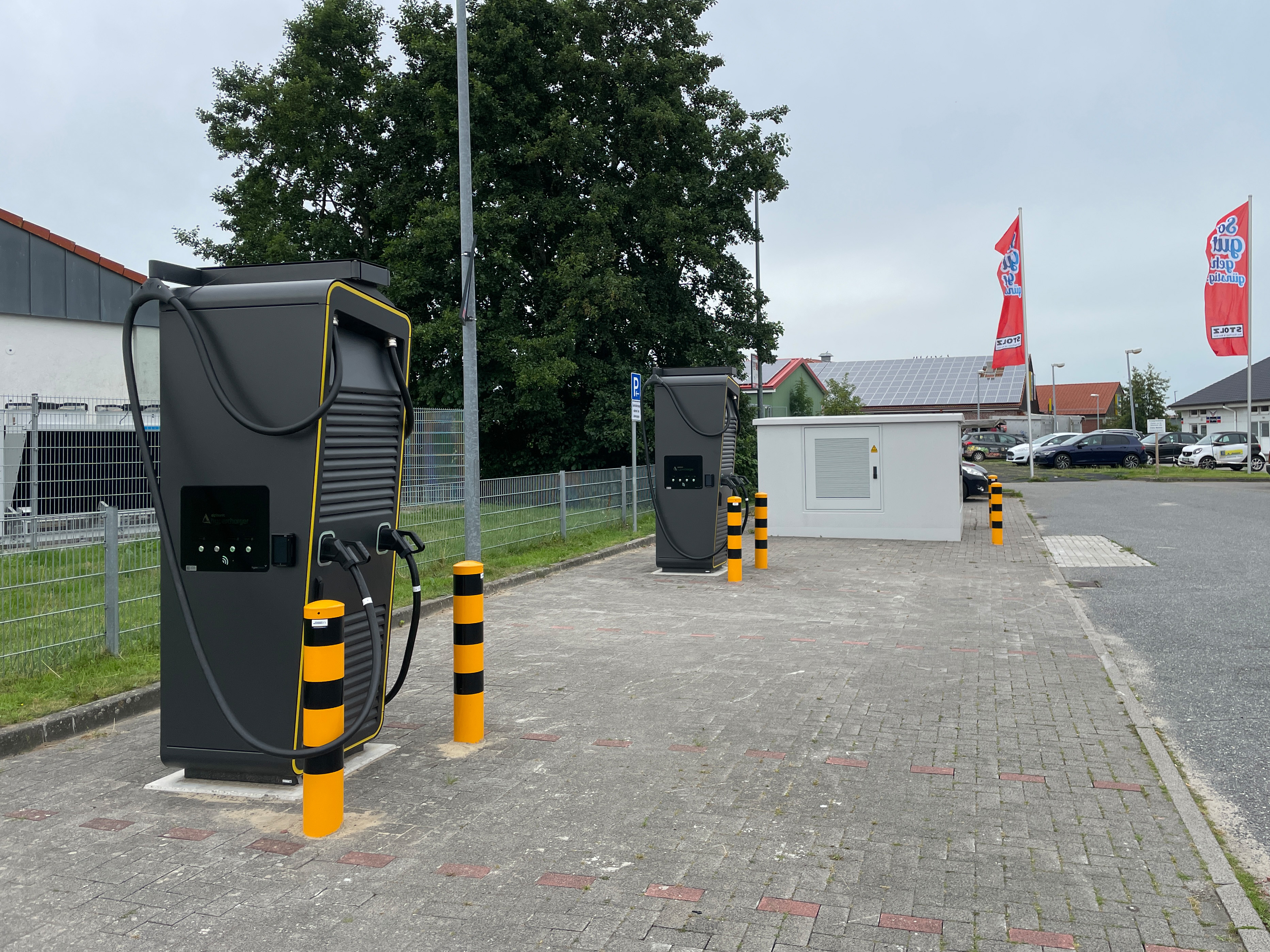 ORLEN CHARGE Ladestation, Hafentörn 4 in Büsum