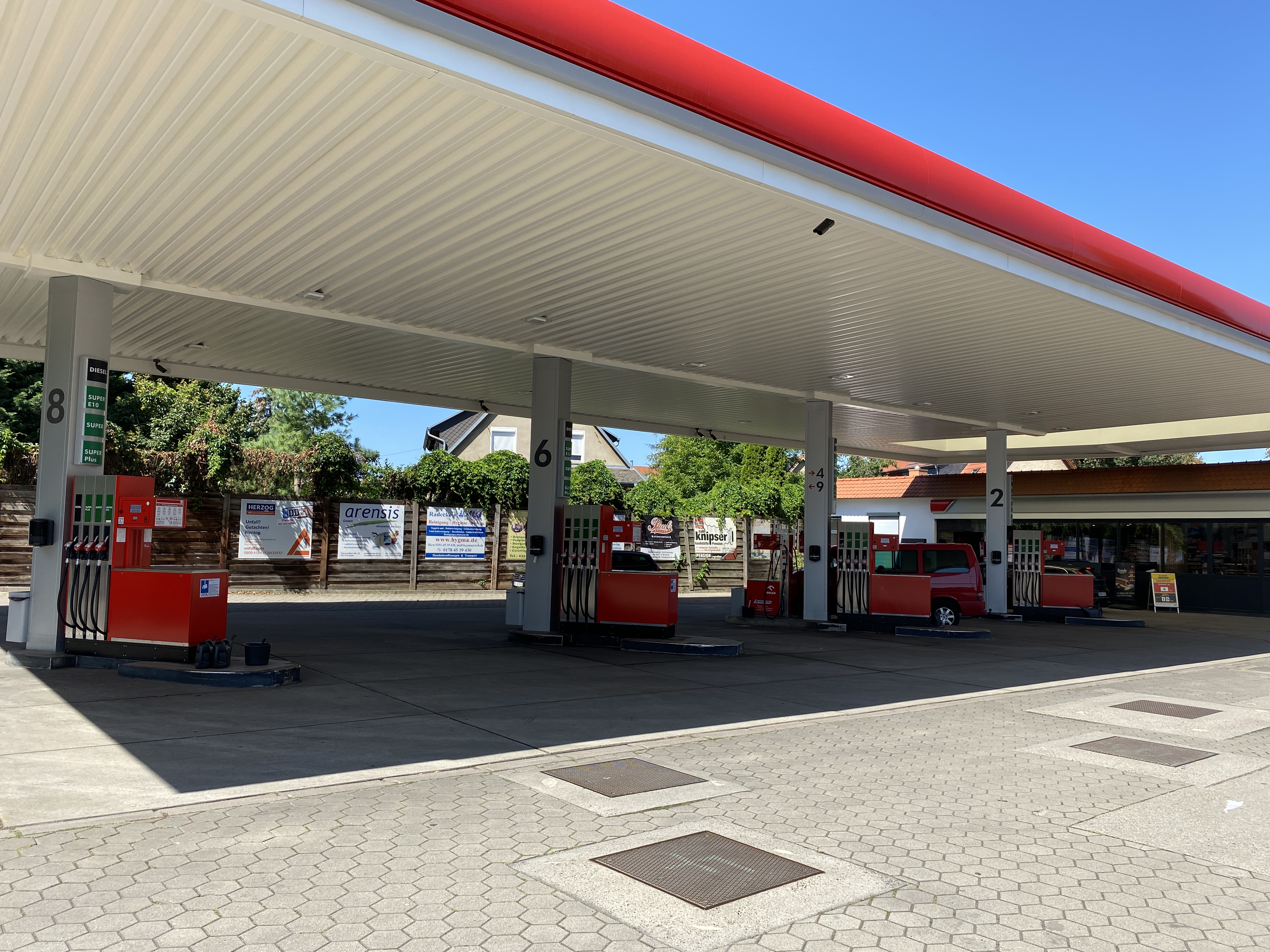 Bild 2 ORLEN Tankstelle in Dresden