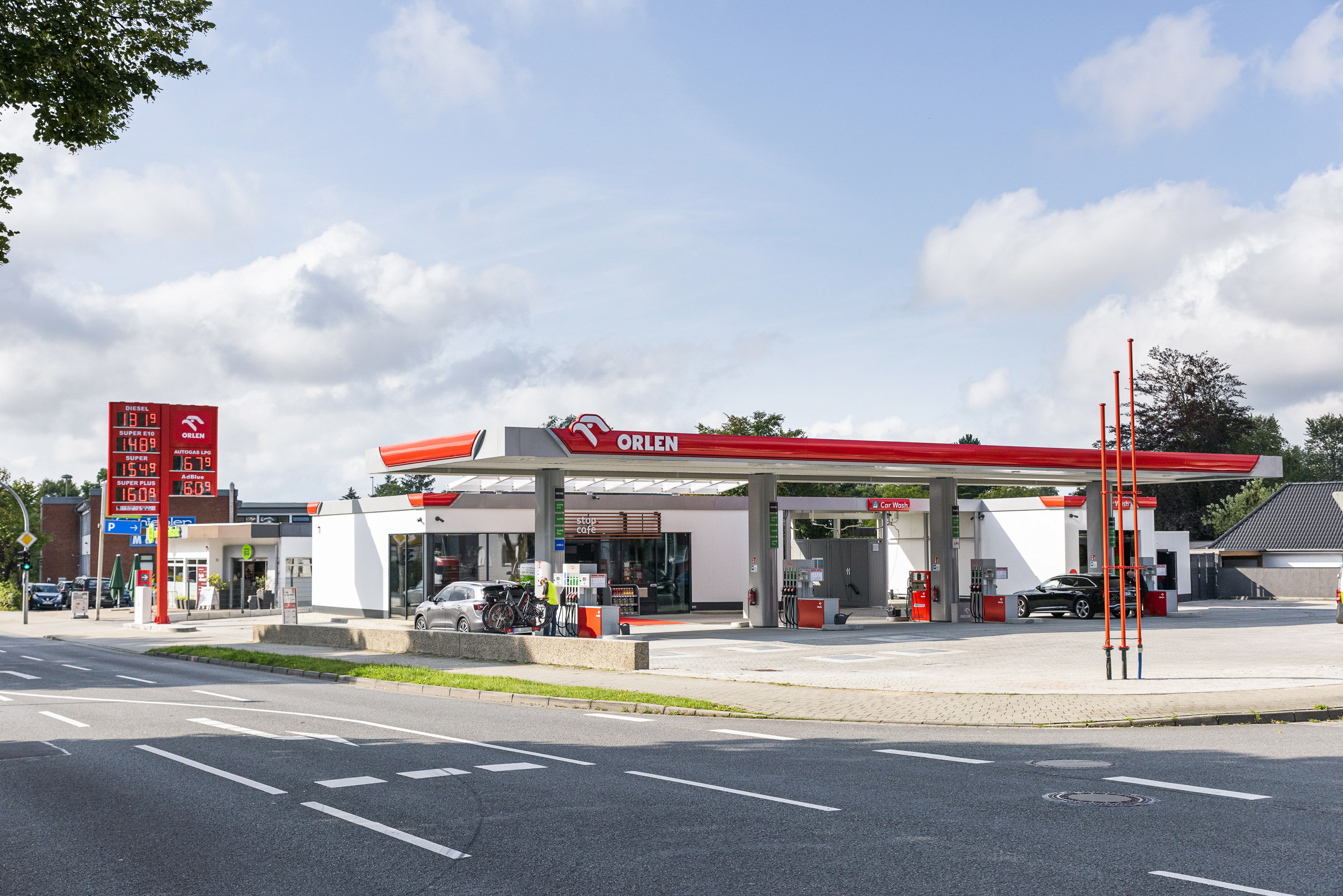 Bild 1 ORLEN Tankstelle in Flensburg