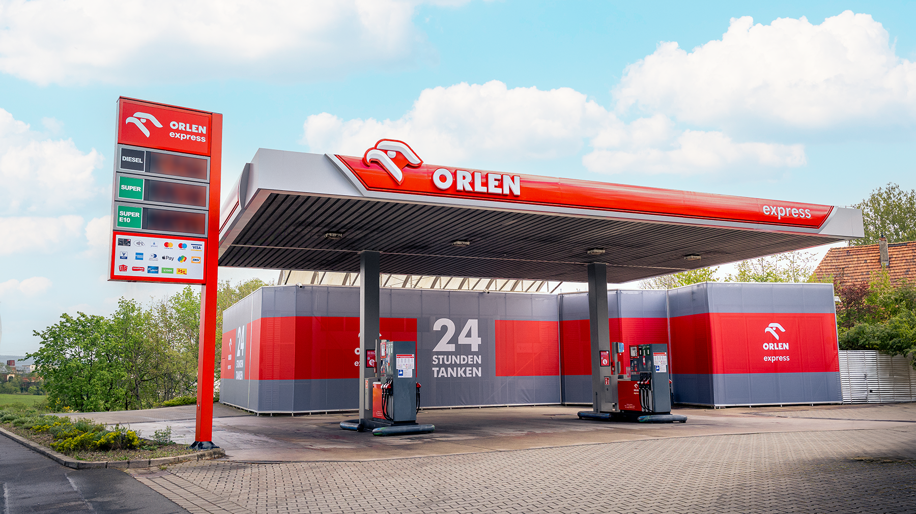 Bild 1 ORLEN express Automatentankstelle in Hochstadt am Main