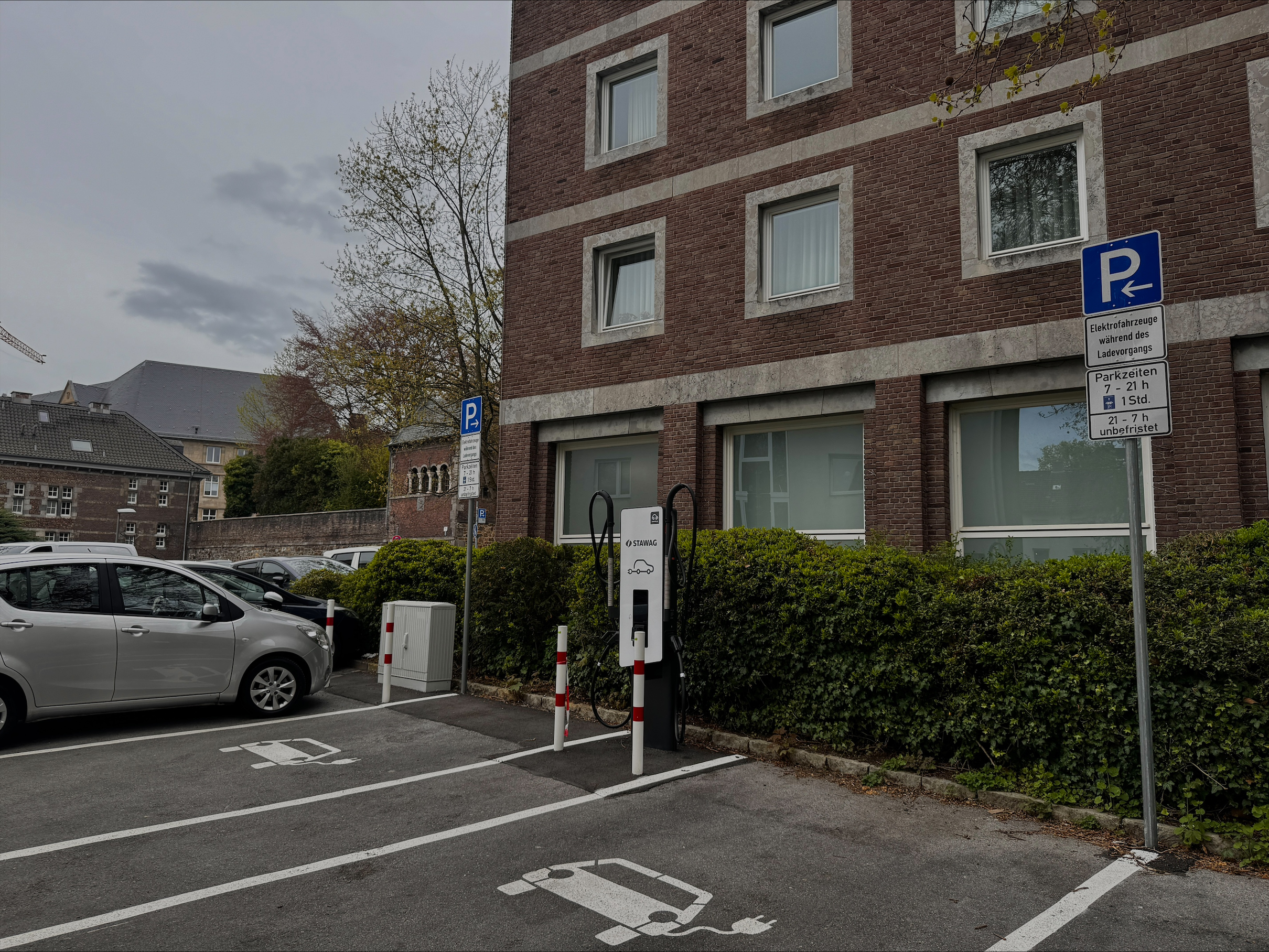STAWAG Ladestation, Abteiplatz 7 in Aachen
