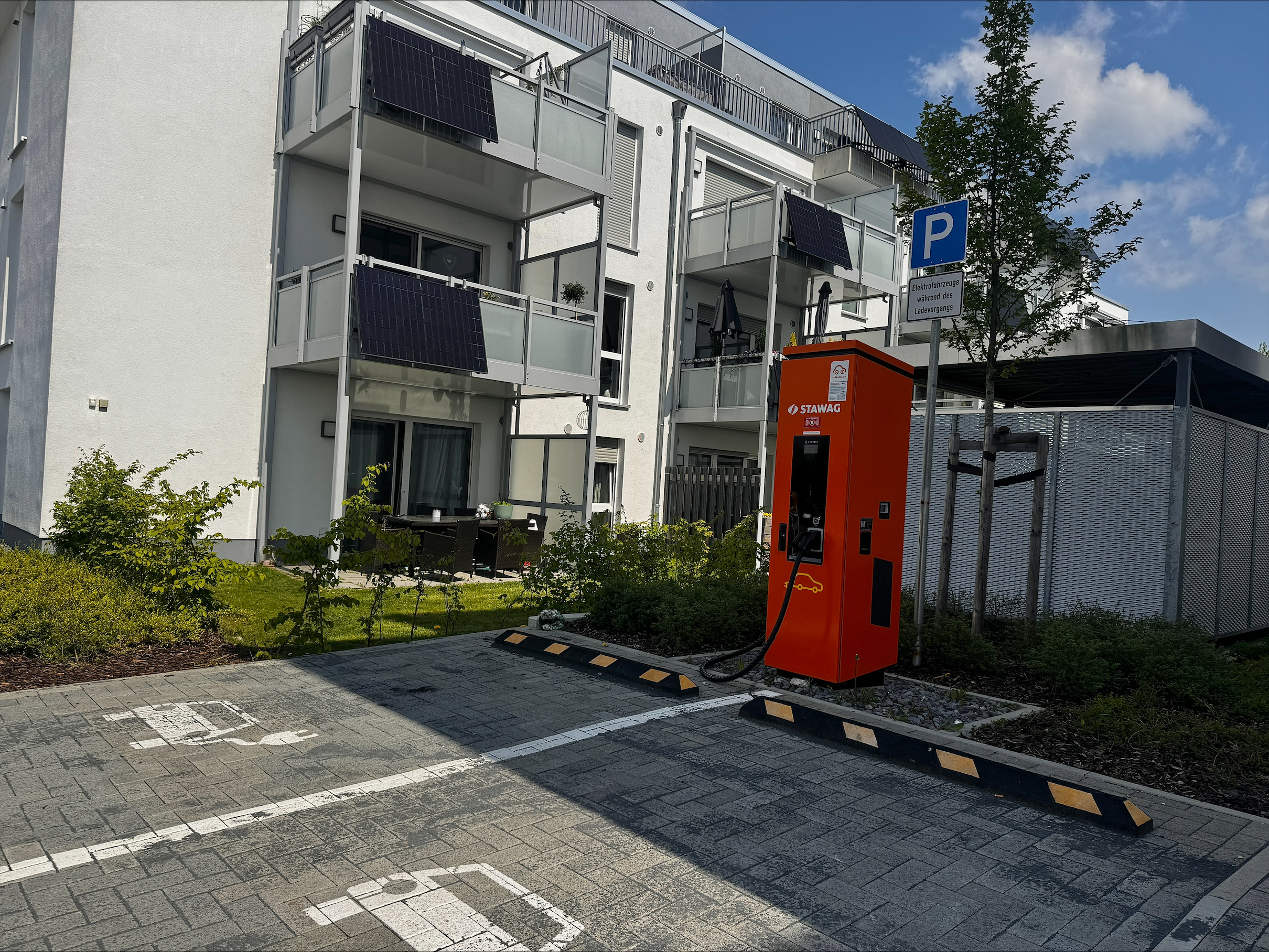 STAWAG Ladestation, Kesselsgracht 3 in Würselen