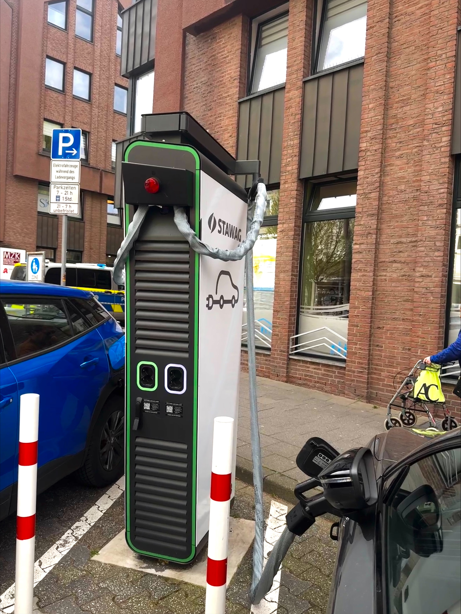 STAWAG Ladestation, Karlsgraben 23 in Aachen