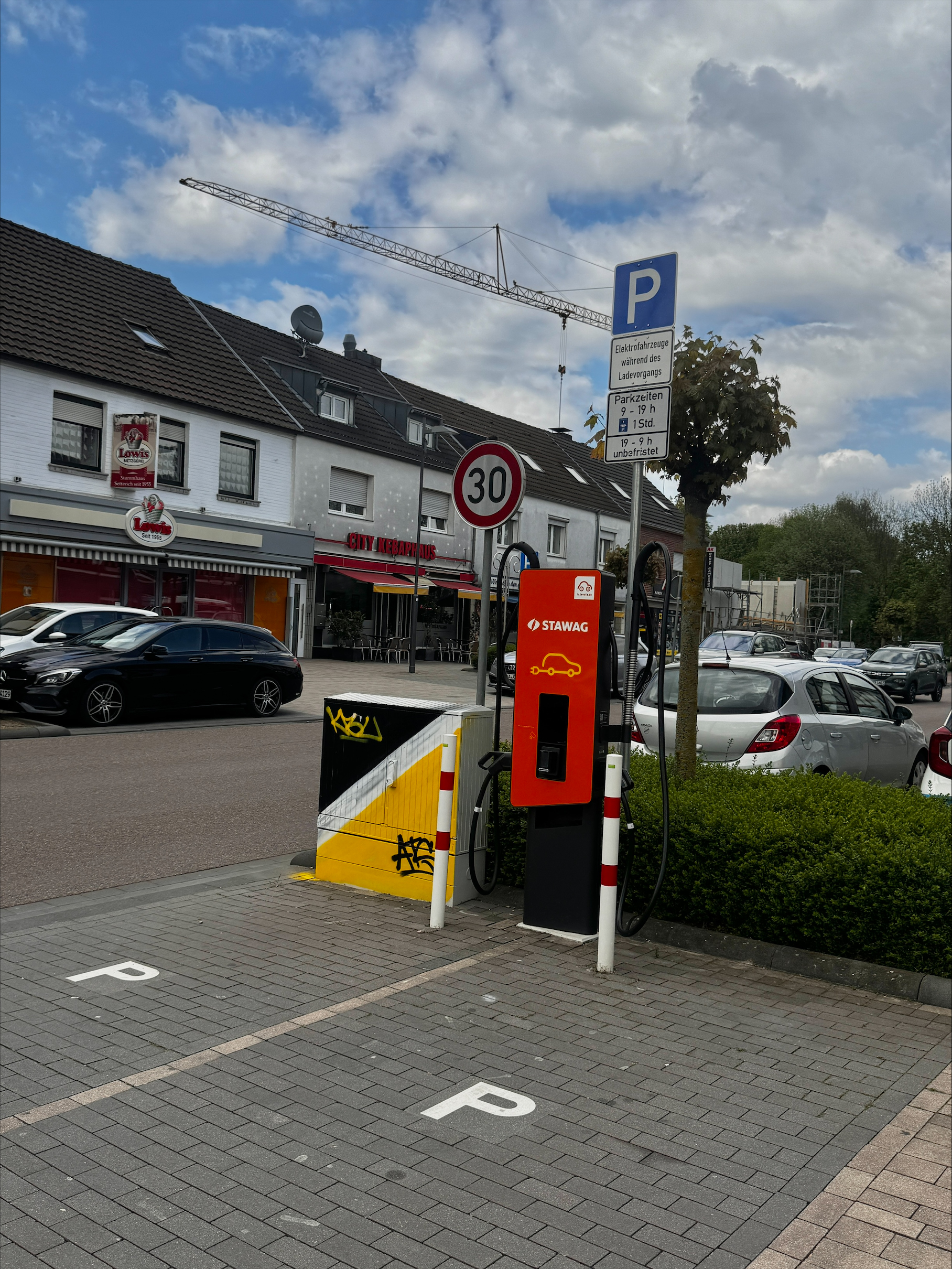 STAWAG Ladestation, Hauptstraße 122 in Baesweiler