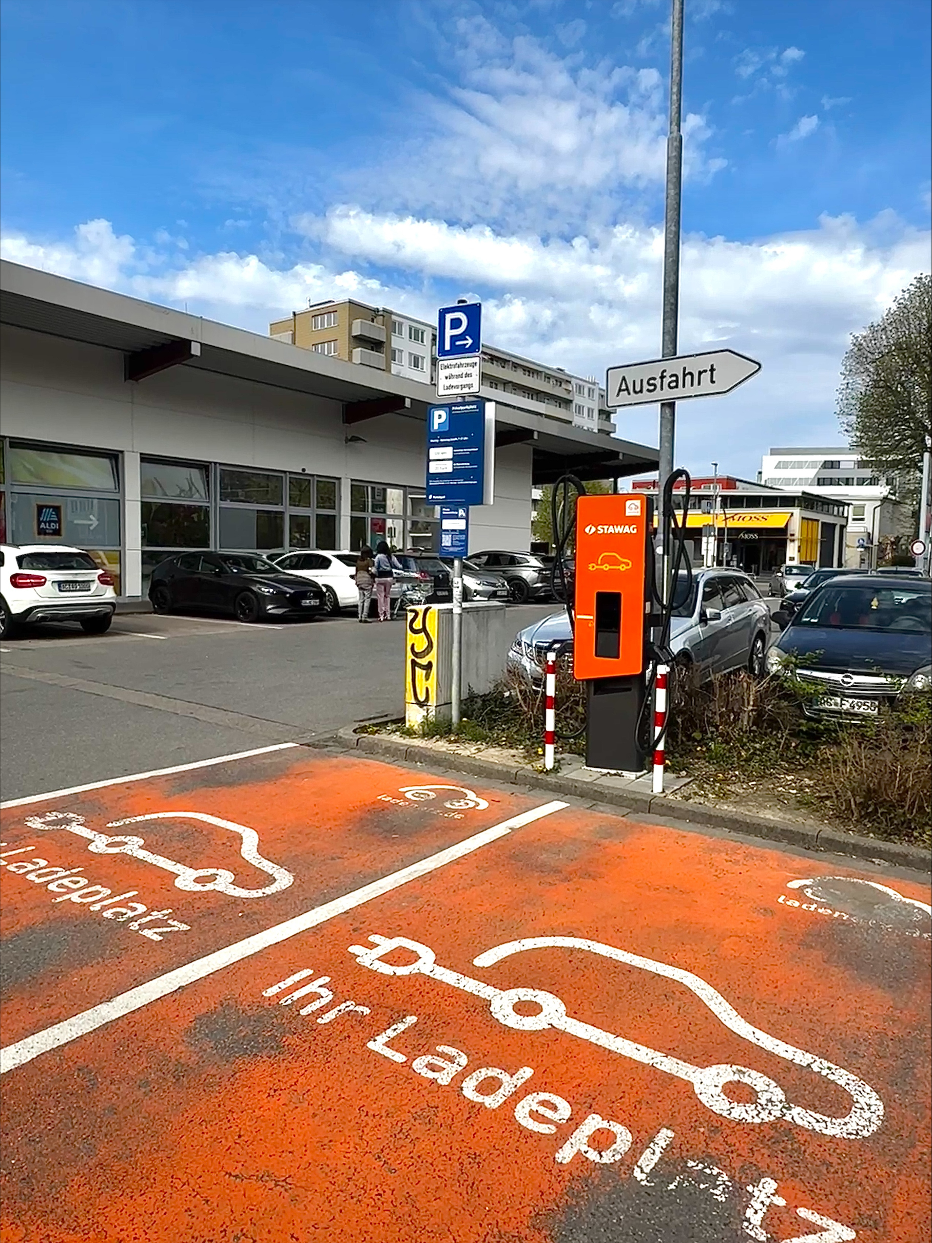 STAWAG Ladestation, Schillerstraße 22 in Aachen