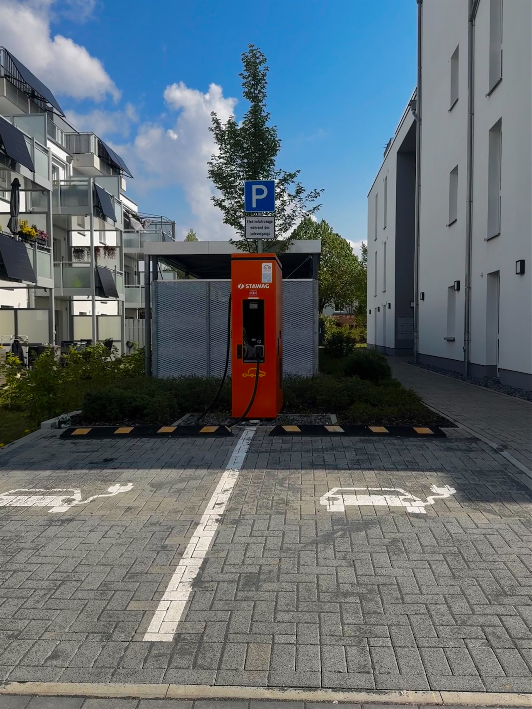 STAWAG Ladestation, Kesselsgracht 3 in Würselen