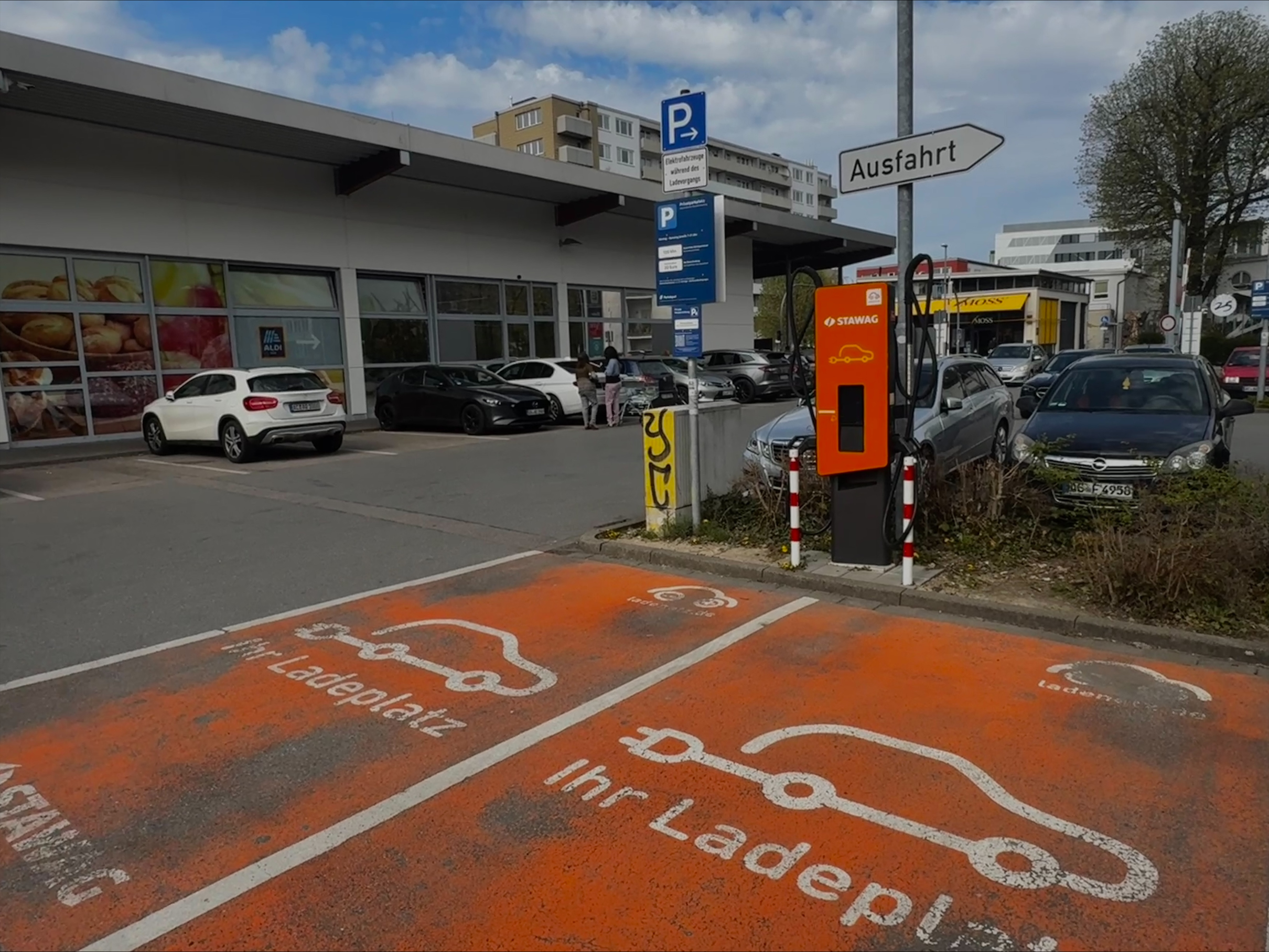STAWAG Ladestation, Schillerstraße 22 in Aachen
