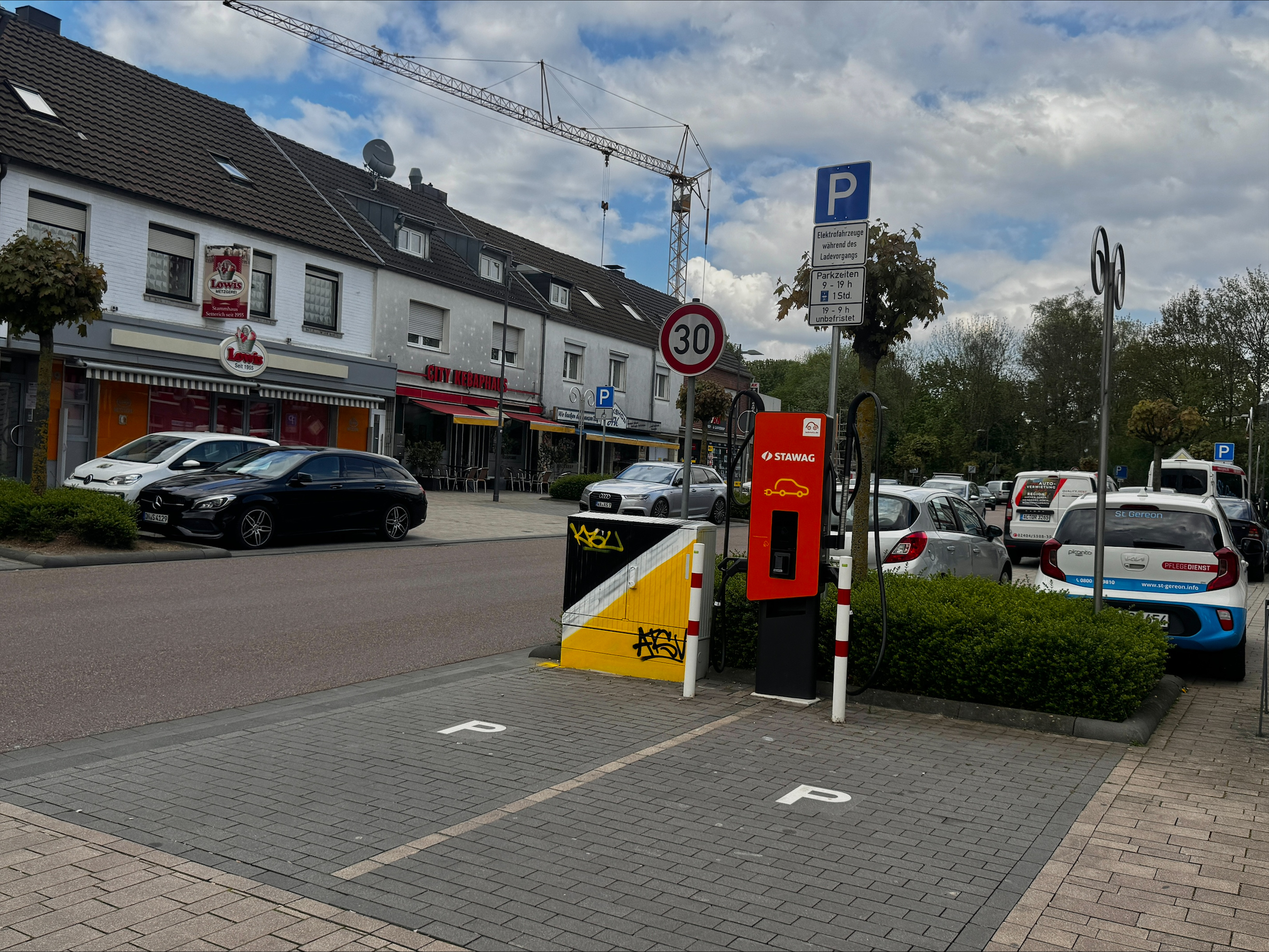 STAWAG Ladestation, Hauptstraße 122 in Baesweiler