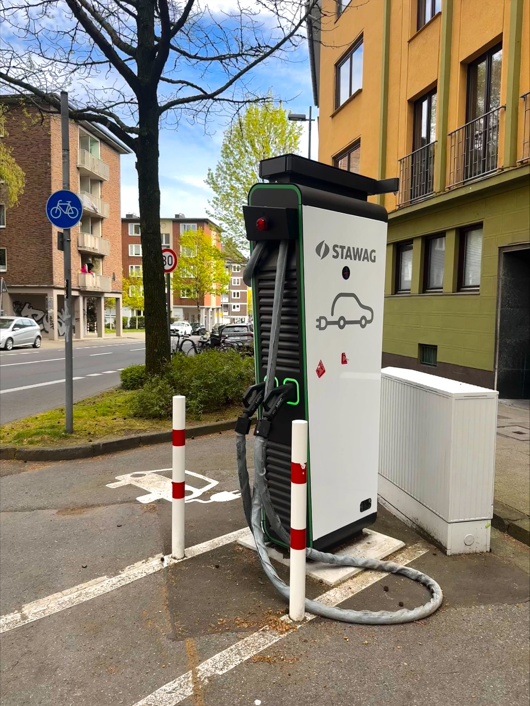 STAWAG Ladestation, Hirschgraben 35 in Aachen