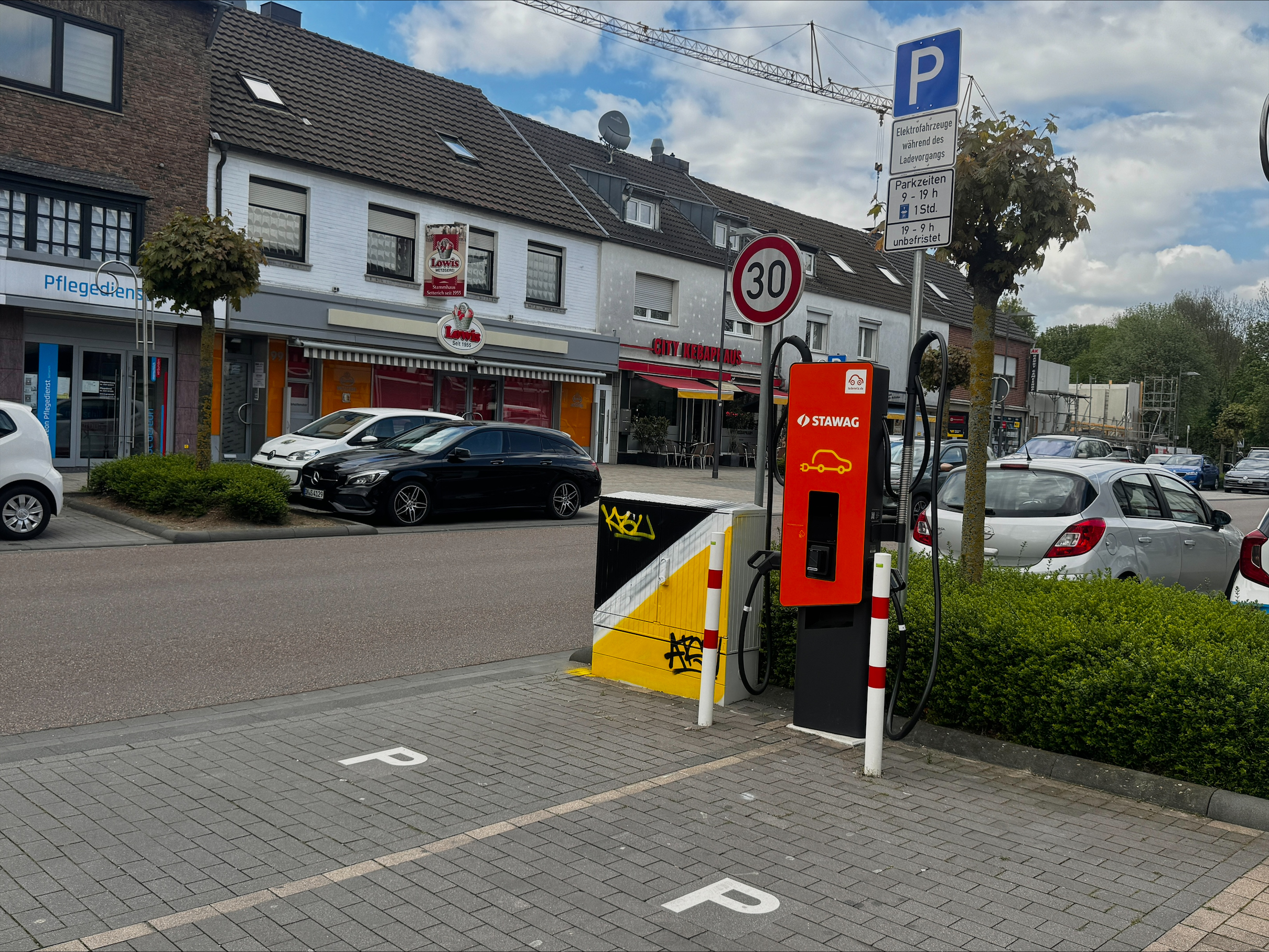 STAWAG Ladestation, Hauptstraße 122 in Baesweiler