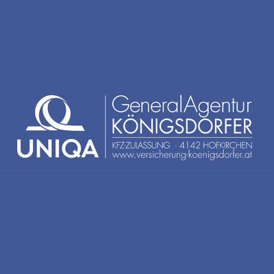 Logo von UNIQA GeneralAgentur Königsdorfer & Kfz Zulassungsstelle