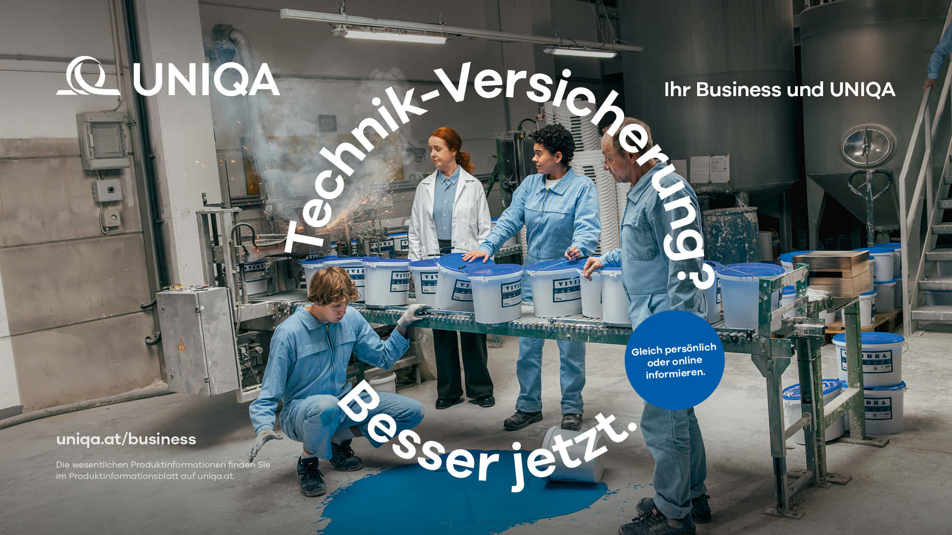 Bild zu Moderne Unternehmen sind auf funktionierende Technik angewiesen. Ein unvorhergesehener Schaden an elektrischen oder mechanischen Anlagen kann den Betrieb schnell belasten.
