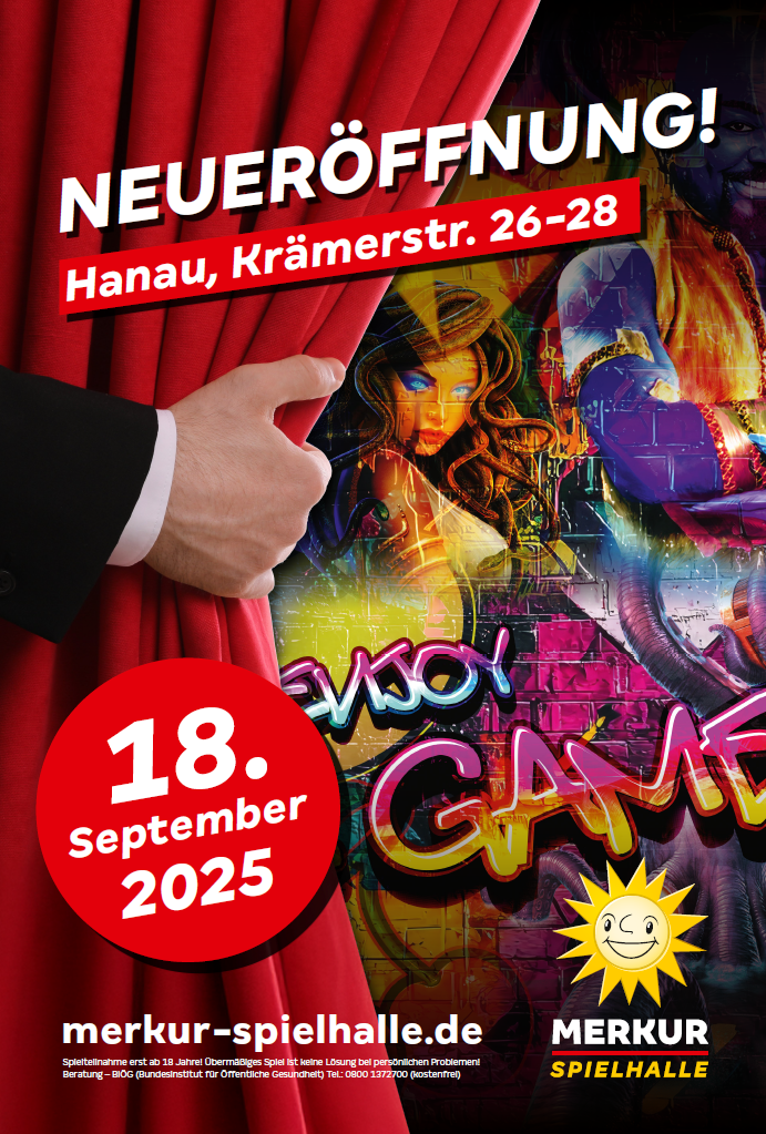 MERKUR SPIELHALLE Hanau, Krämerstraße 26-28 in Hanau