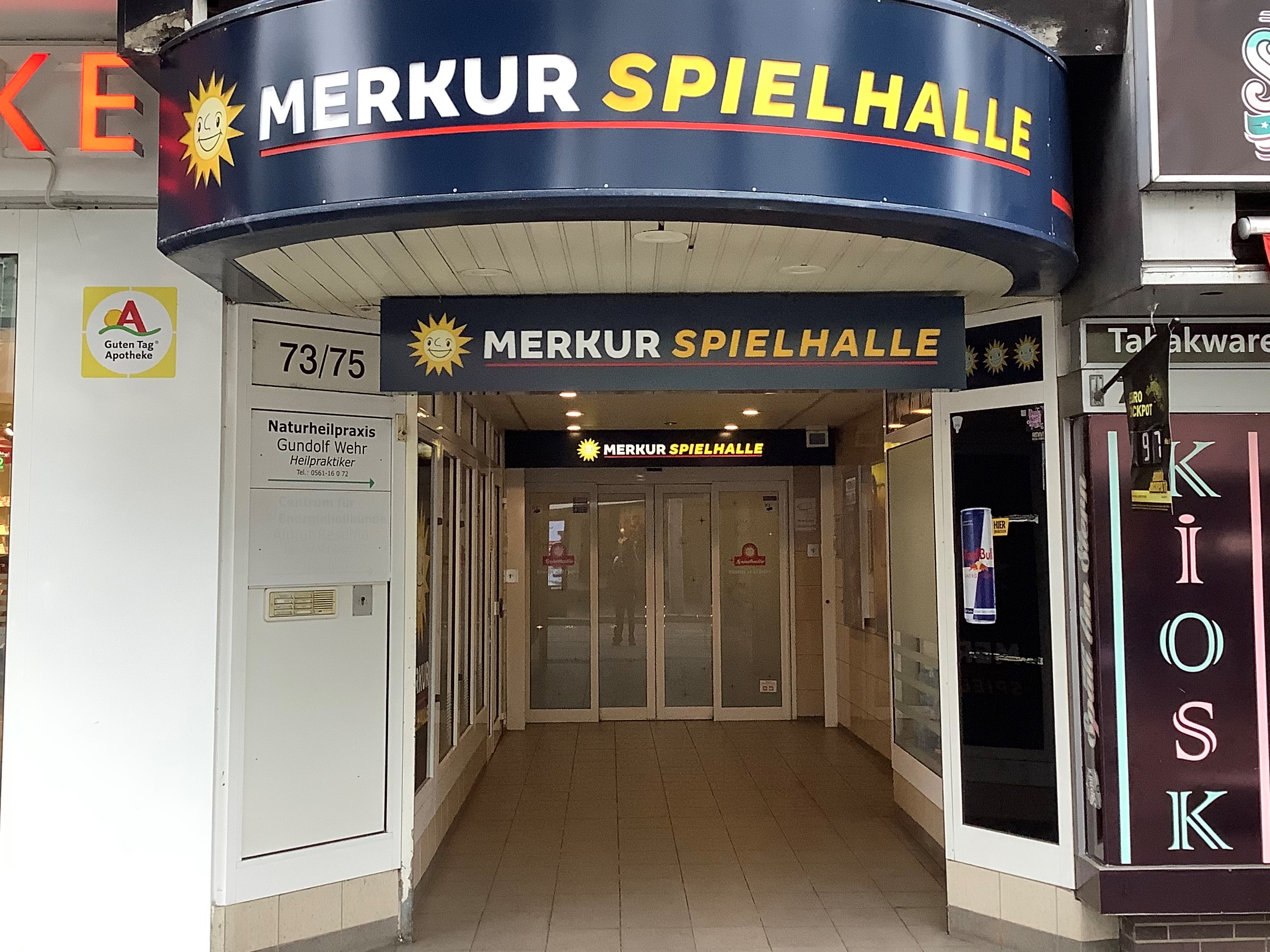 MERKUR SPIELHALLE Kassel, Untere Königsstraße 73 in Kassel