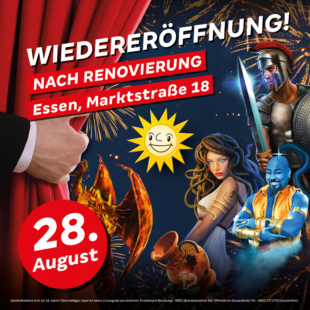 MERKUR SPIELHALLE Essen, Marktstraße 18 in Essen